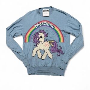 Moschino Couture “My Little Pony” Wool Sweater.
